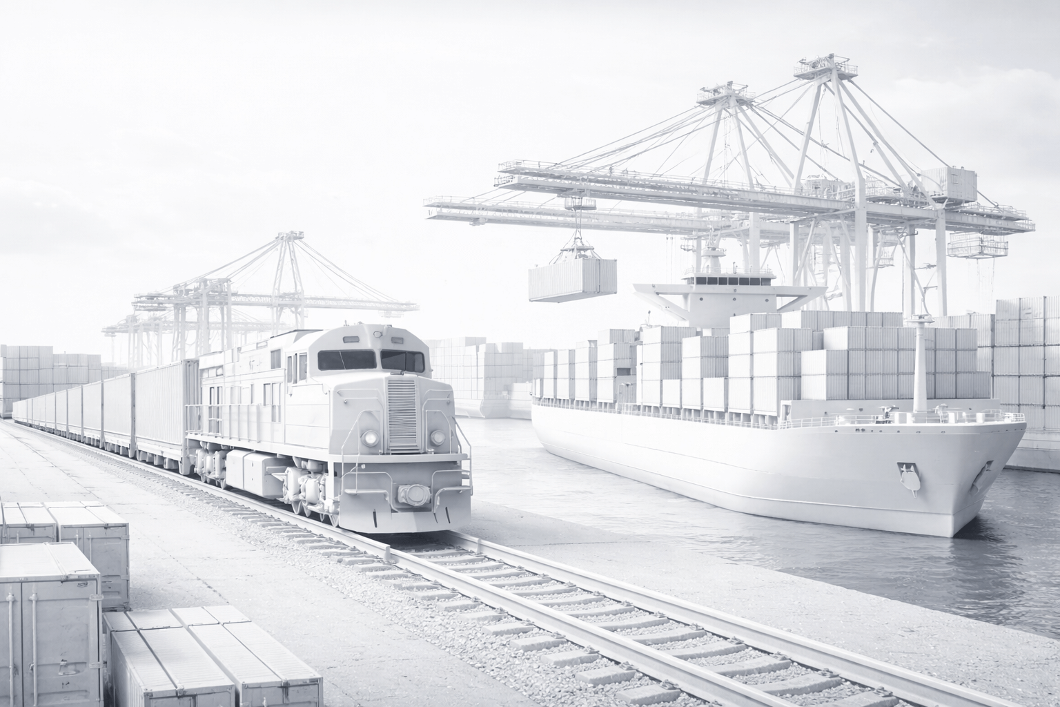 Ocean vs Rail Frieght